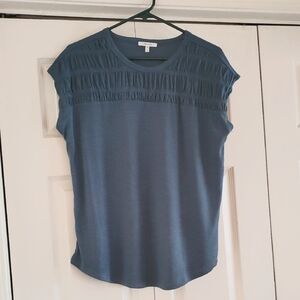 Maurice's Top/Smocked Detail Size Small  - NWOT